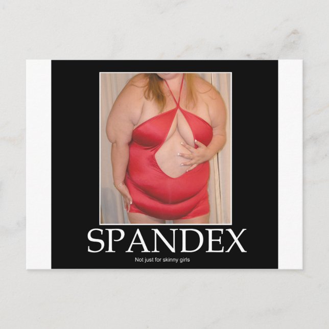 Spandex! Postkarte (Vorderseite)
