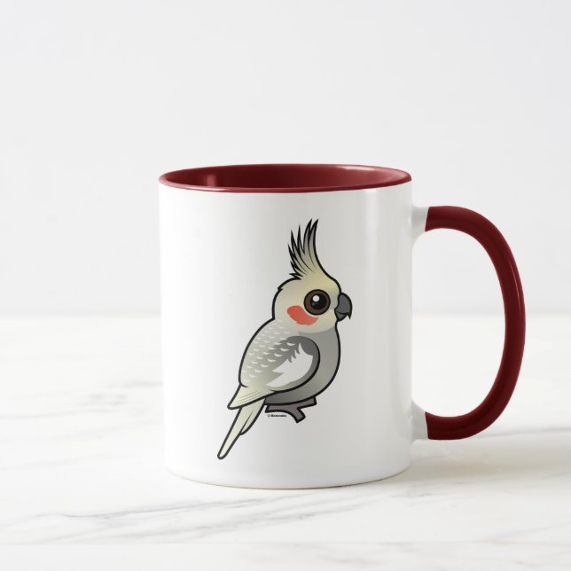 Spangled Cockatiel Tasse (Rechts)