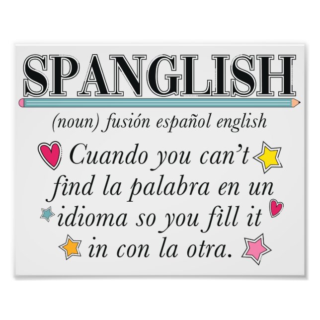 Spanglish Poster (Vorne)