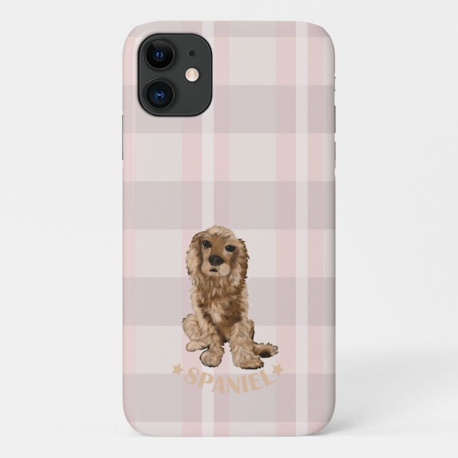 Spaniel Case-Mate iPhone Hülle (Rückseite)