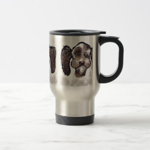 Spaniel Reisebecher