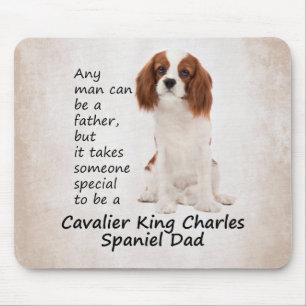 Spaniel Vater Mousepad