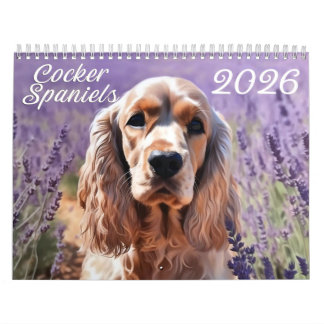 Spaniels 2026 kalender