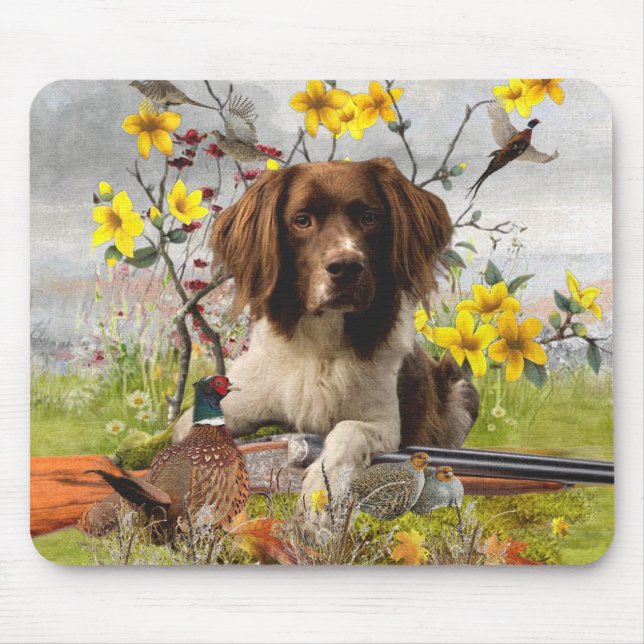 Spaniels "English Springer", Art Mousepad (Vorne)