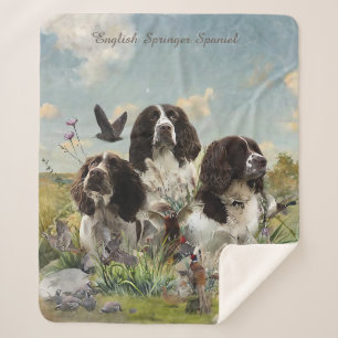 Spaniels "English Springer", Art Sherpadecke
