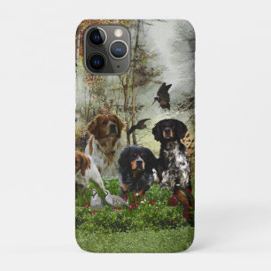 Spaniels in der Bretagne, Vogeljagd Case-Mate iPhone Hülle