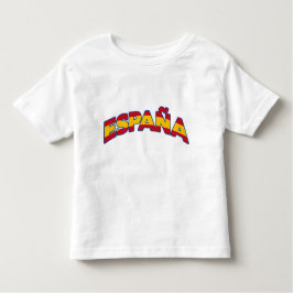 Spanien 1 kleinkind t-shirt