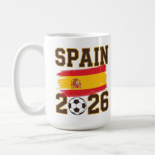 Spanien 2026 Fußball-Design Kaffeetasse