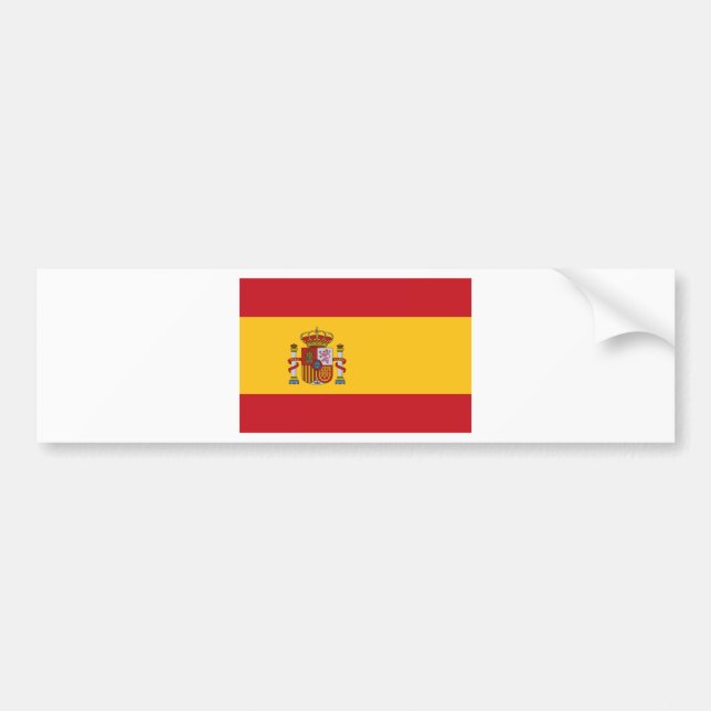 Spanien Autoaufkleber (Vorne)