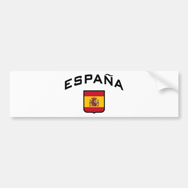 Spanien Autoaufkleber (Vorne)
