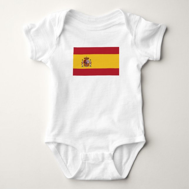 Spanien Baby Strampler (Vorderseite)