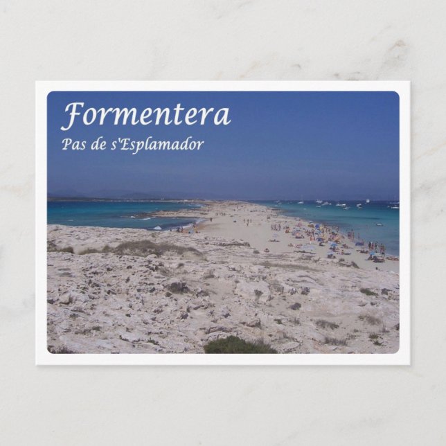 Spanien - Balearen - Formentera - Postkarte (Vorderseite)