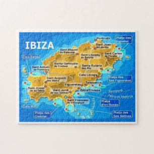 Spanien - Balearen - Ibiza - Eivissa - Puzzle