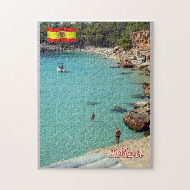 Spanien - Balearen - Ibiza - Eivissa - Puzzle (Vertikal)