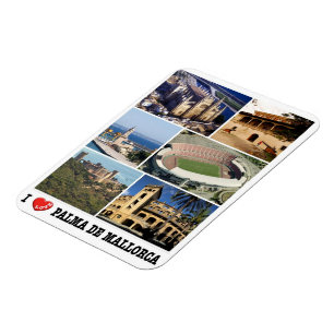 Spanien - Balearen - Mallorca - I Liebe - Magn Magnet