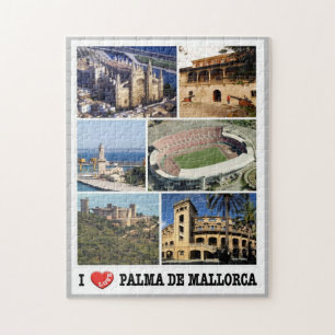Spanien - Balearen - Mallorca - I Liebe - Puzzle