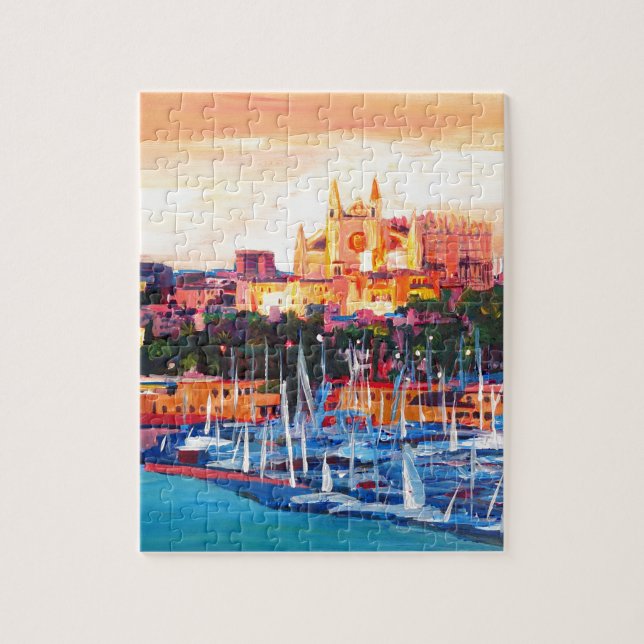 Spanien Balearic Island Palma de Mallorca Puzzle (Vertikal)