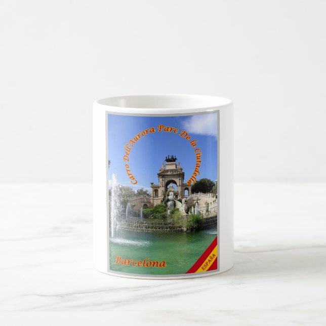 Spanien - Barcelona - Kaffeetasse (Mittel)