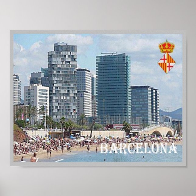 Spanien - Barcelona - Poster (Vorne)
