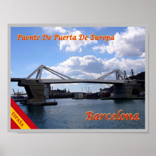 Spanien - Barcelona - Poster