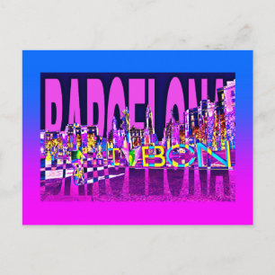 spanien BARCELONA Postkarte