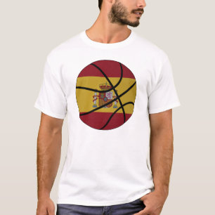 Spanien-Basketball-T - Shirt