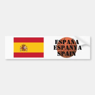 Spanien Basketball-Team Autoaufkleber
