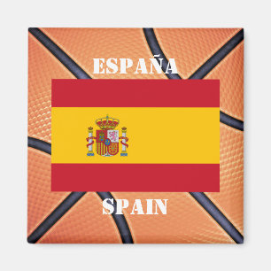 Spanien Basketball-Team Magnet