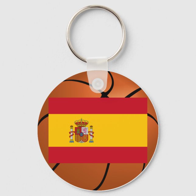 Spanien Basketball-Team Schlüsselanhänger (Vorderseite)