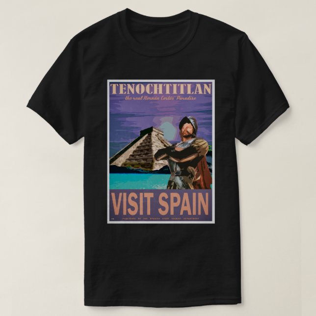 Spanien besuchen5 T-Shirt (Design vorne)