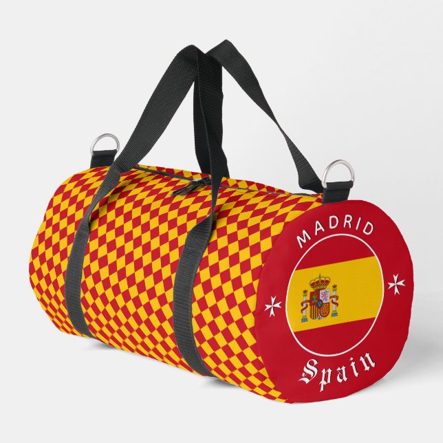 Spanien Beutel, Turnus, Reisebeutel, spanische Fla Duffle Bag (Linke Seite)