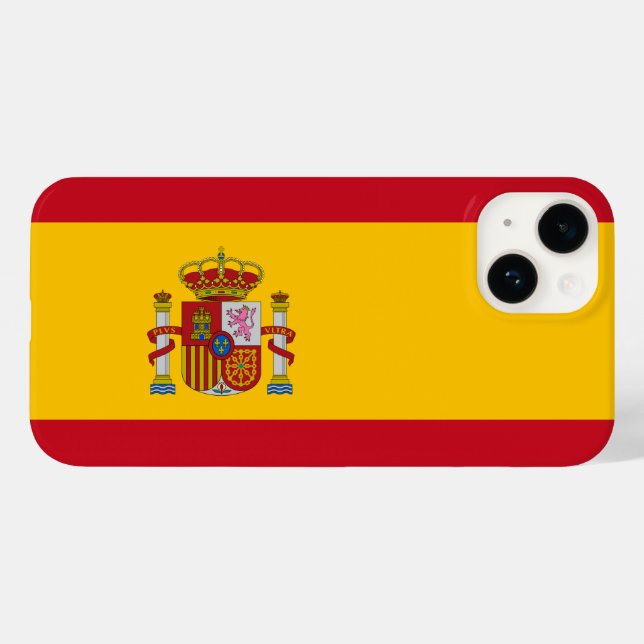 Spanien Case-Mate iPhone Hülle (Rückseite (Horizontal))