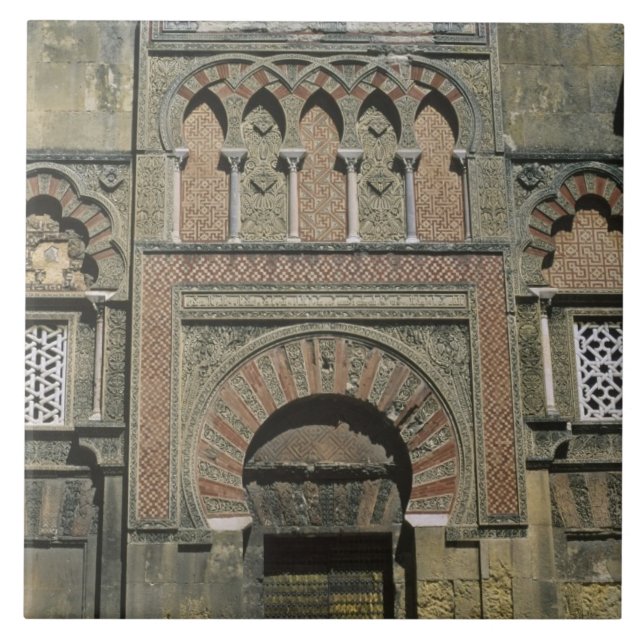 Spanien, Córdoba, Maurische Mezquita (Moschee). Fliese (Vorderseite)