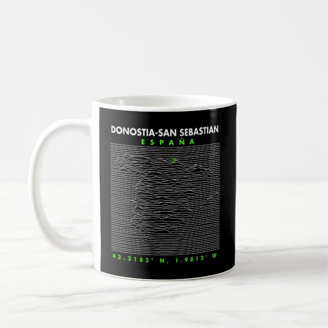 Spanien Donostia-San Sebastian Kaffeetasse (Links)