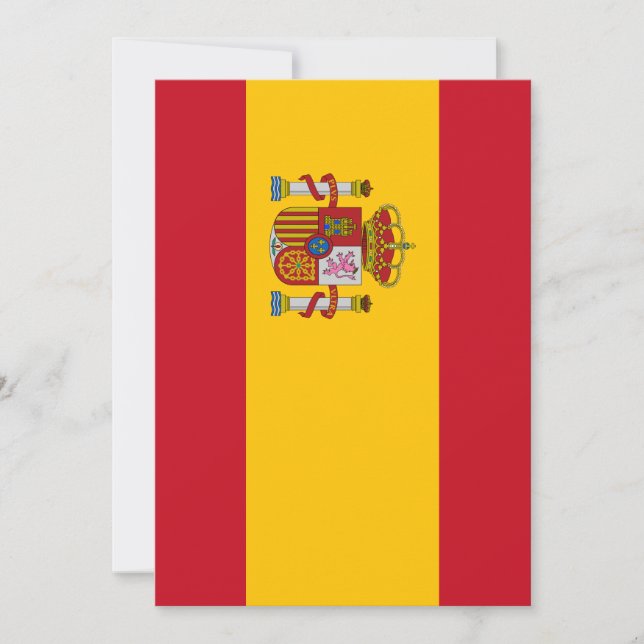 Spanien Einladung (Vorderseite)