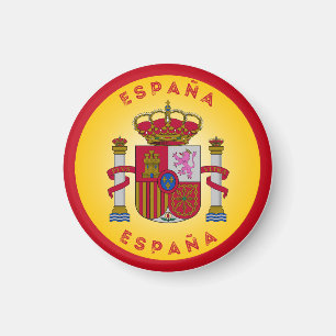 Spanien-Erbe-Emblem Magnet