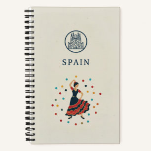 Spanien-Erbe & Flamenco-Seele: Reisefoto Notizbuch