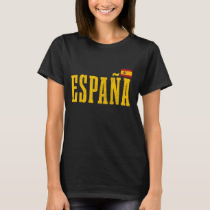 Spanien Espana Spanische Flagge Stolz Wurzeln Erbe T-Shirt