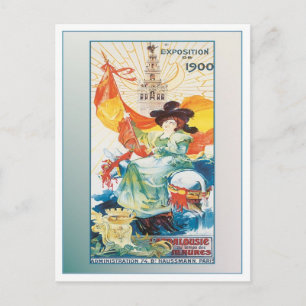 Spanien Exposition Postkarte
