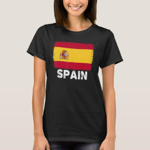 Spanien Fahne Unterstützung Spanische Frauen Männe T-Shirt