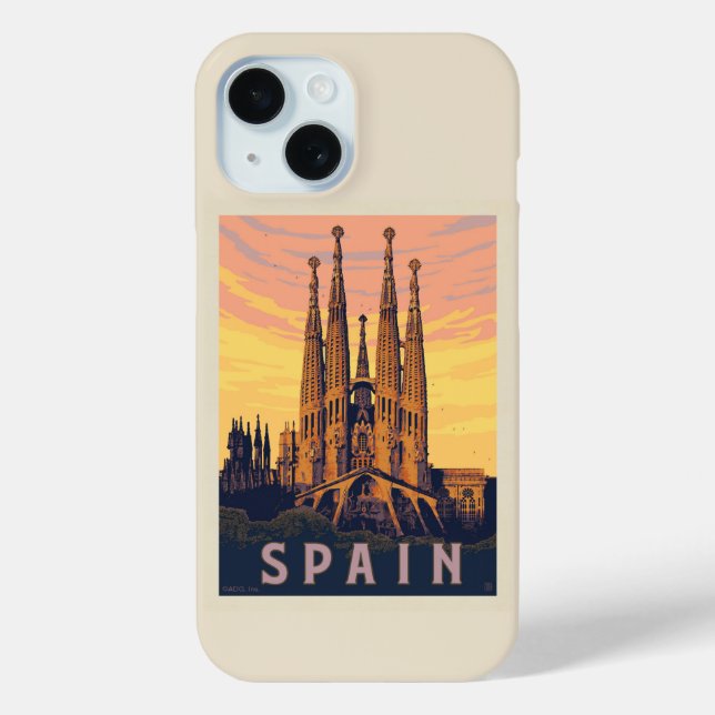 Spanien | Familia Sagrada Case-Mate iPhone Hülle (Rückseite)