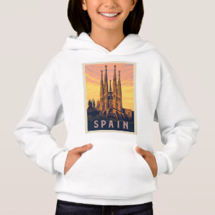 Spanien   Familia Sagrada Hoodie