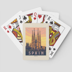 Spanien Familia Sagrada Spielkarten