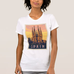 Spanien Familia Sagrada T-Shirt