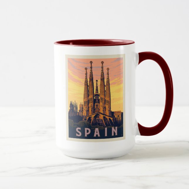 Spanien | Familia Sagrada Tasse (Rechts)