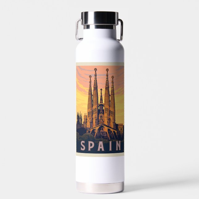 Spanien | Familia Sagrada Trinkflasche (Vorne)