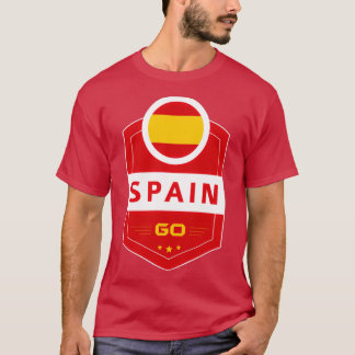SPANIEN FLAG SHIELD T-Shirt