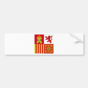 Spanien-Flagge Autoaufkleber