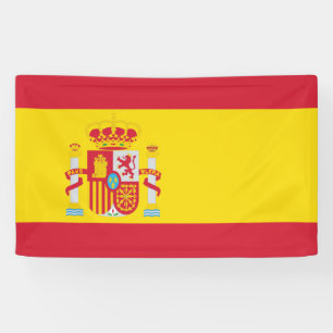 Spanien-Flagge Banner