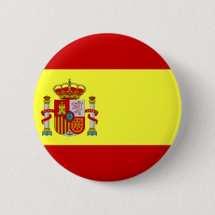 Spanien-Flagge Button